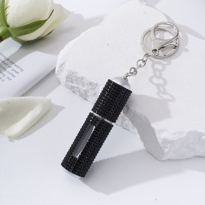 Wholesale Diamond 5ml Perfume Bottle Keychain JDC-KC-ZY021