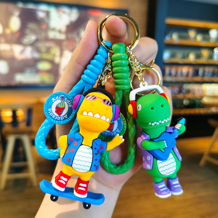 Wholesale Cartoon Doll 3D Rubber Keychain JDC-KC-Tingm056