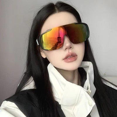 Wholesale Outdoor Night Cycling Glasses Sports Road Cycling Large Frame Windproof and Eye Protection Transparent Sunglasses
