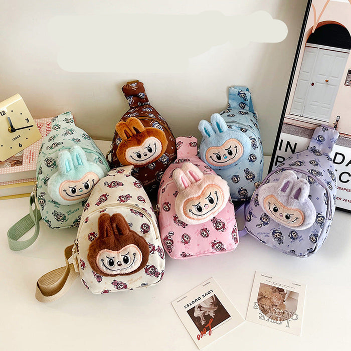Wholesale Doll Plush Children' s Bag Shoulder Bag
