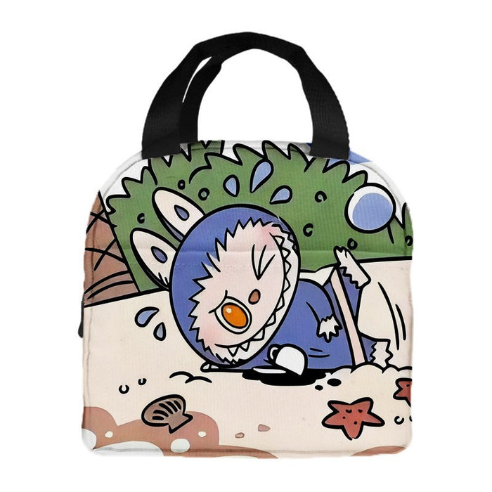 Wholesale Lunch Bag Cartoon Handbag Student Lunch Bag Aluminum Foil Insulated Meal Bag Lunch Box Bag