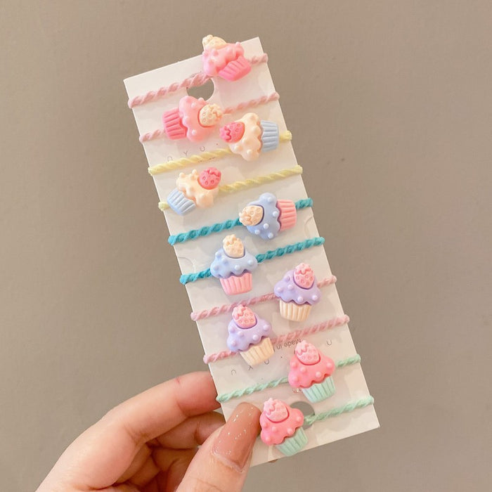 Wholesale Princess Theme Cute Small Hair Ties for Kids - Fashion Accessory Gift