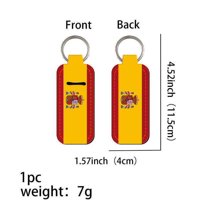 Wholesale Flag Pattern Keychains