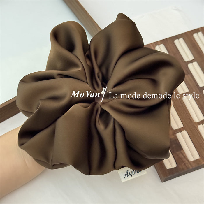 Wholesale Hair Ring Elegant Tie Rope Women's Simple Rubber Tendon Ball Hair Rope Tie Head Flower