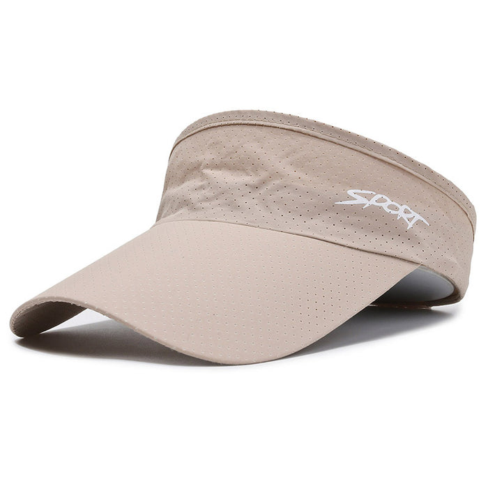 Wholesale Hat Women's Running  Sports Quick-drying Hat Sunscreen Hat Tennis Hat No Top Sun Hat Men