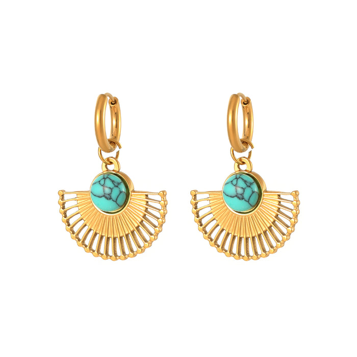 Wholesale 2pcs Luxury Beaded Jewelry Turquoise Necklace