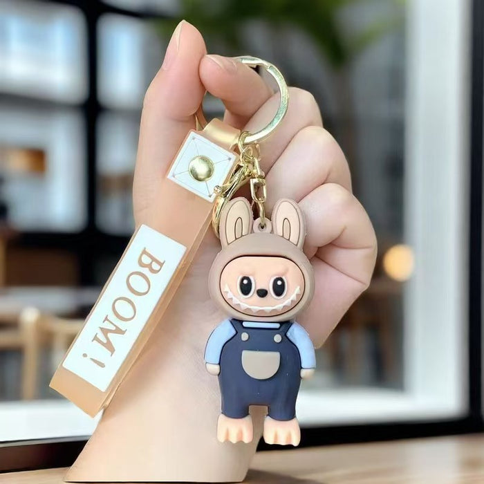 Wholesale Plush plush Keychain School Bag Pendant Key Chain Boys Gift