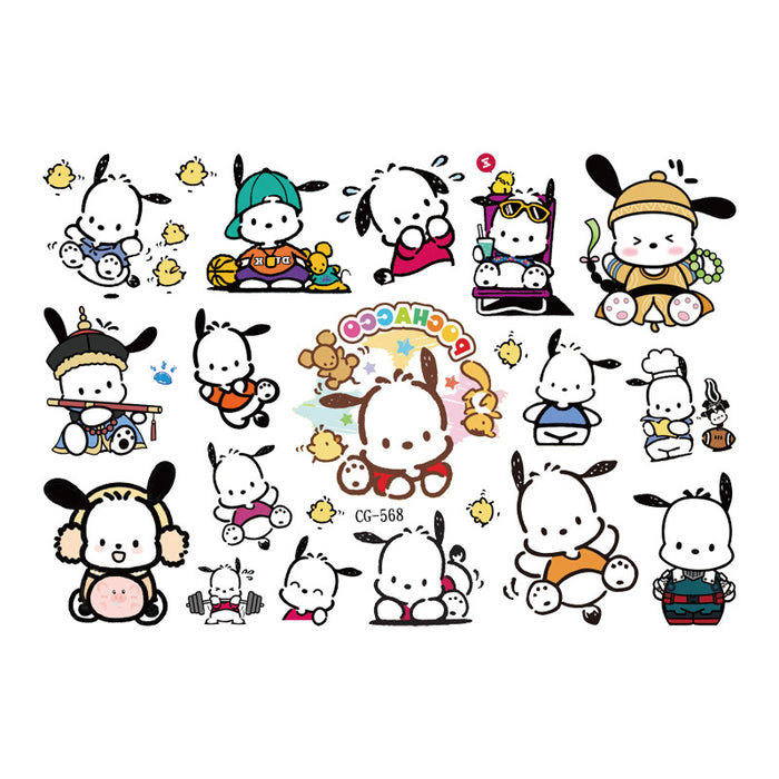 Wholesale Carttoon Tattoo Sticker Birthday Decorative Stickers