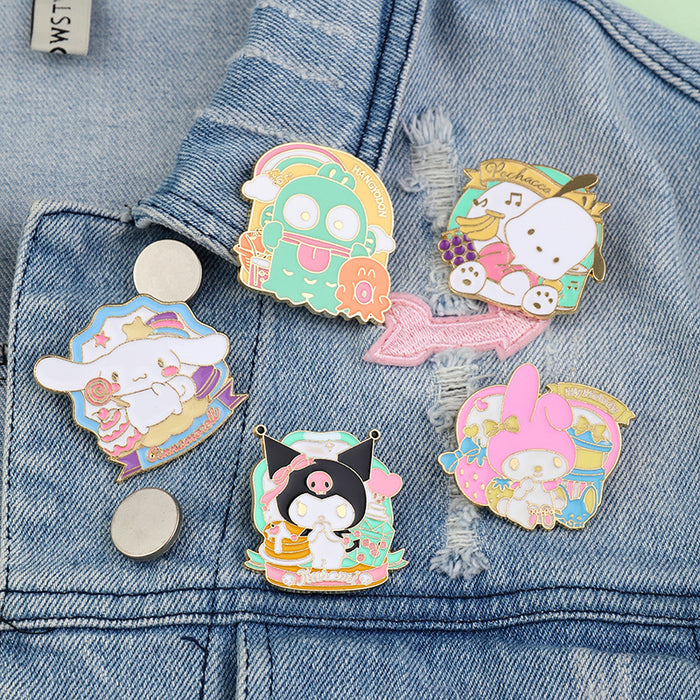 Wholesale Cute Cartoon Clothing Metal Badge Accessories Pin