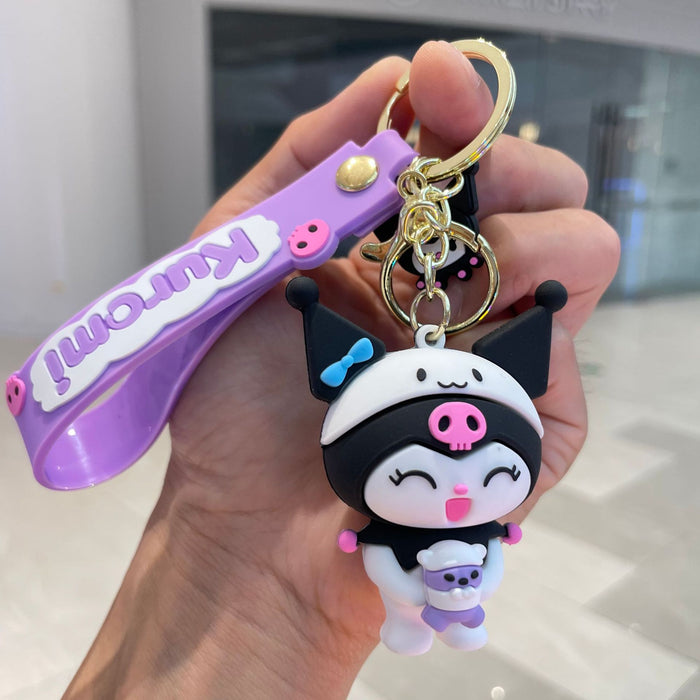 Wholesale Doll Car Keychain Cute Pendant Bag Pendant Soft Rubber