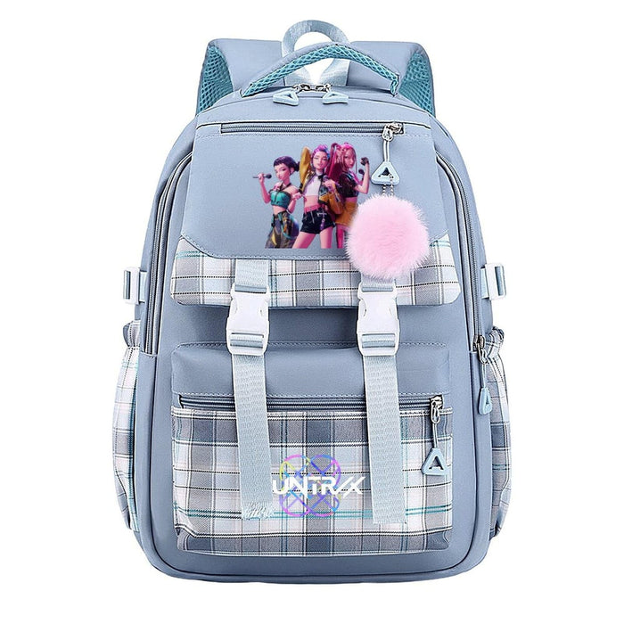 Wholesale  Kpop Printed School Bag Junior High School Large Capacity Backpack