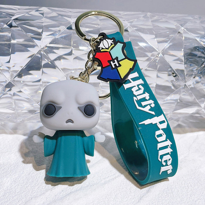 Wholesale Cartoon Silicone Doll Keychain JDC-KC-QiChao045