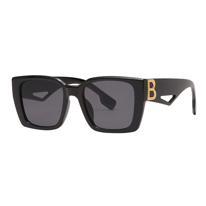Wholesale Sunglasses PC Retro Square Big Frame MOQ≥2 (F) JDC-SG-YuX001