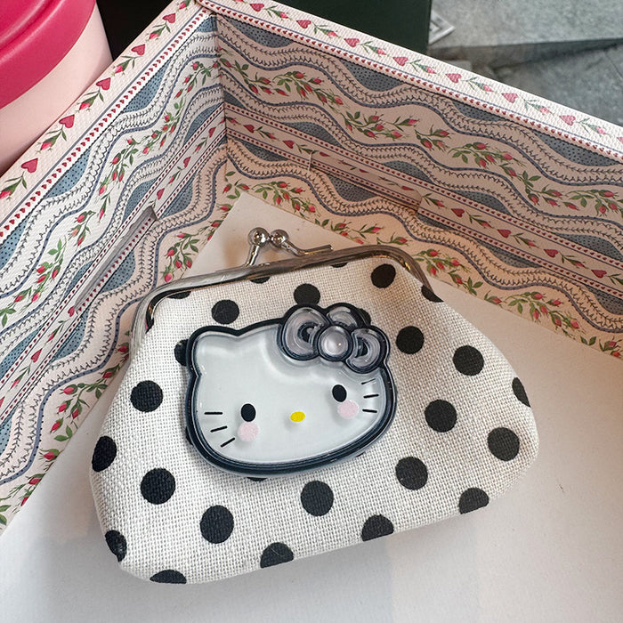 Wholesale  Polo Point Buckle Coin Purse Key Bag Clutch Bagt Mini Student Coin Bag Coin Bag