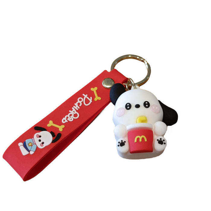 Wholesale Cartoon Doll PVC Keychain JDC-KC-MingT018