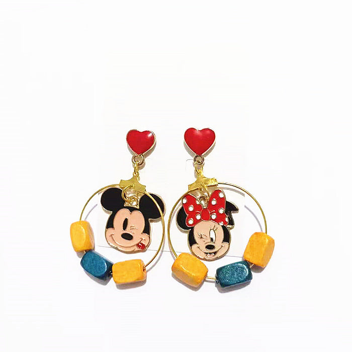 Wholesale Cartoon Resin Cute Earrings JDC-ES-Xingj042