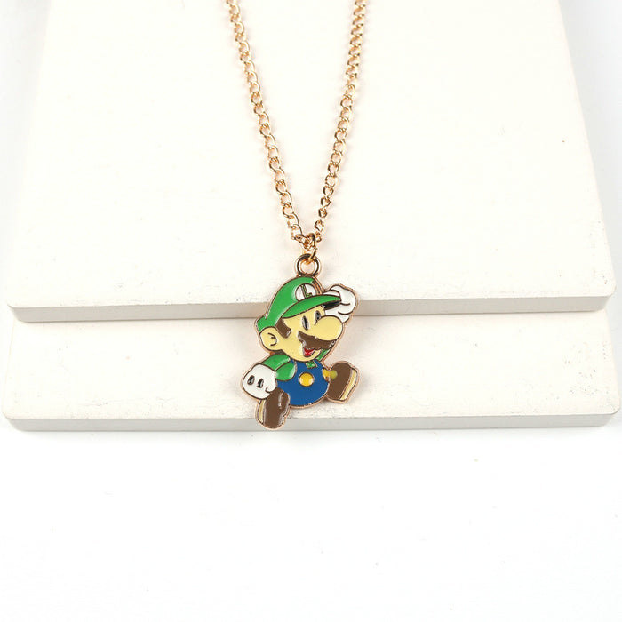 Wholesale Cartoon Alloy Pendant Necklace JDC-NE-FuYu020