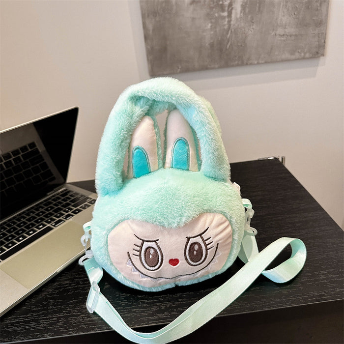 Wholesale Cute  Bag   Furry Cartoon Handbag