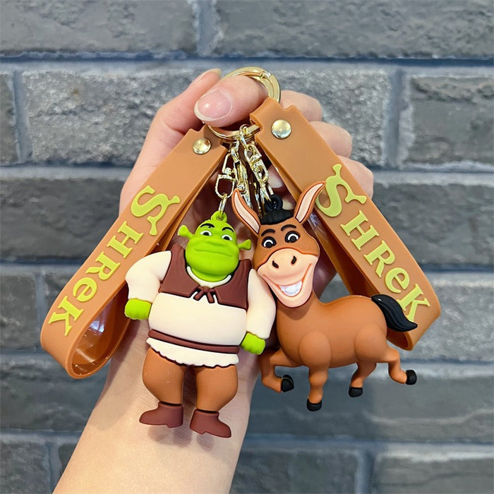 Wholesale Creative Cartoon PVC Soft Keychains JDC-KC-JinB011