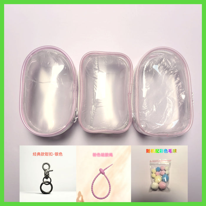 Wholesale Walking Baby Bag  Display Outgoing Bag PVC Transparent Capsule Baby Bag