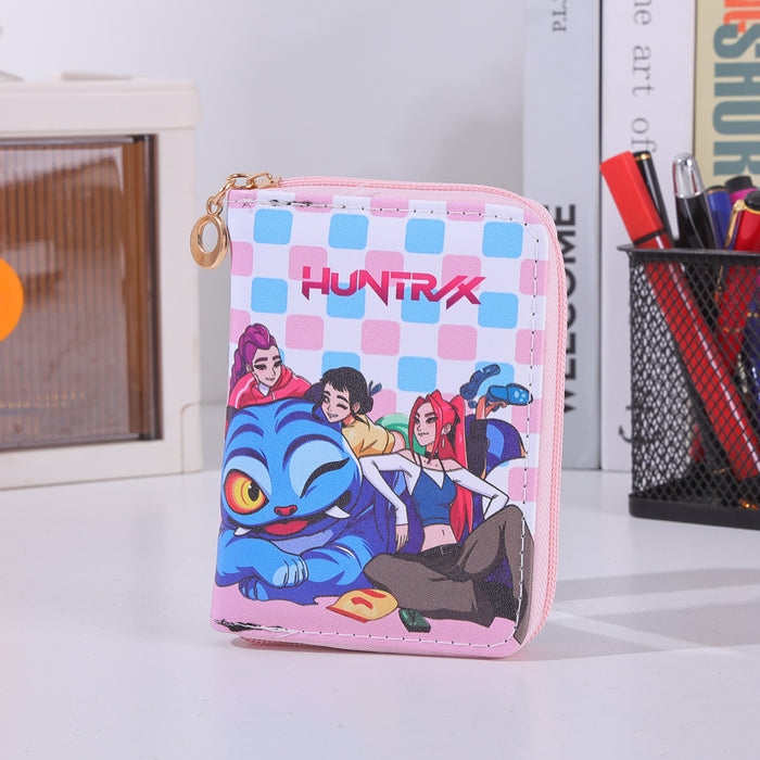 Wholesale KPOP-themed full-color zipper wallet