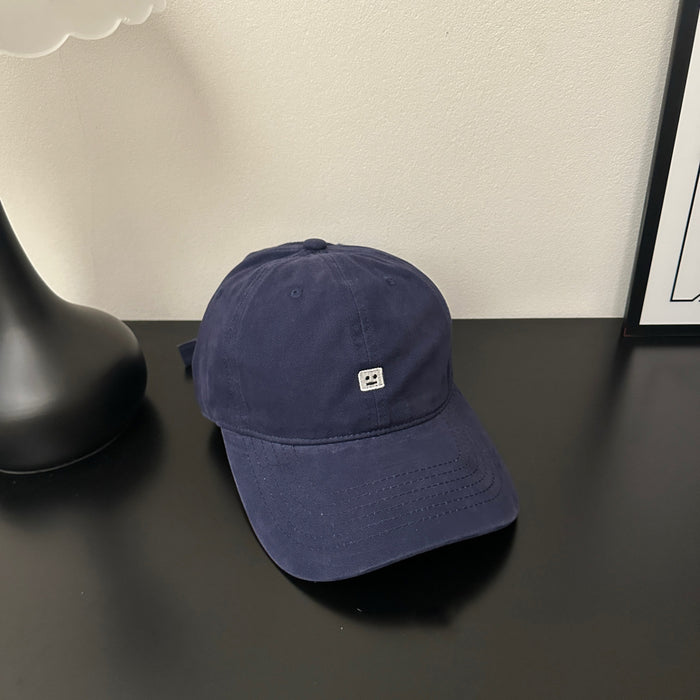 Wholesale Smiley face embroidered baseball cap