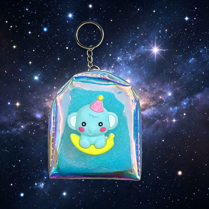Wholesale Cartoon Animal Transparent PVC Backpack Coin Purse Cute Small Wallet