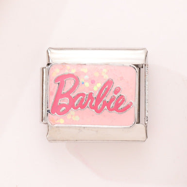 Wholesale Princess embroidered steel  super cute module youth bracelet