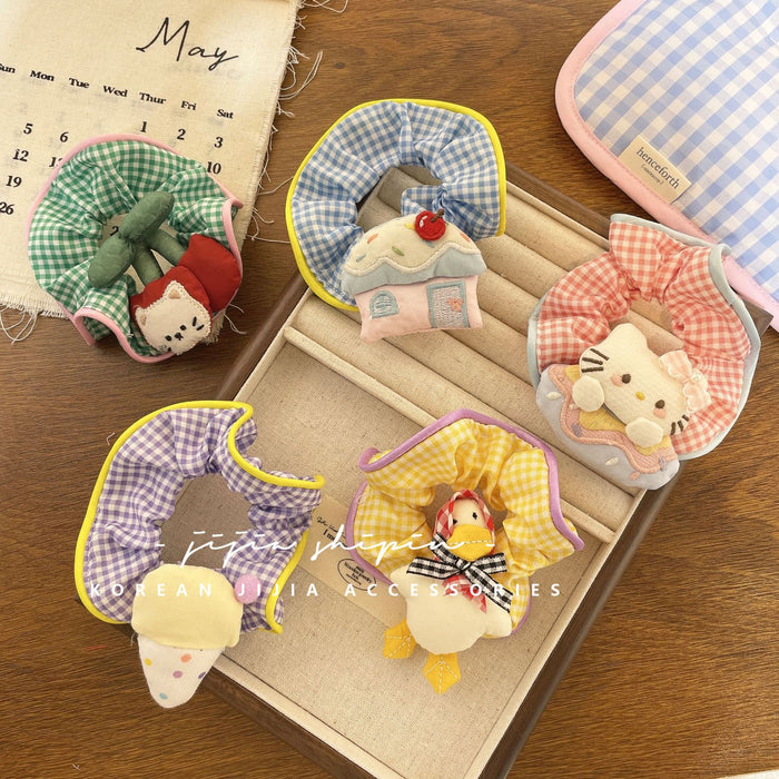 Wholesale Cartoon Three-Dimensional Doll Children's Hair Ring Ponytail Hair Rope