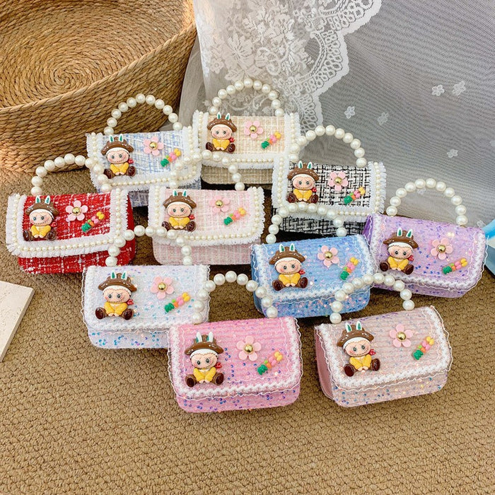 Wholesale Versatile and cute children' s Shoulder Bags