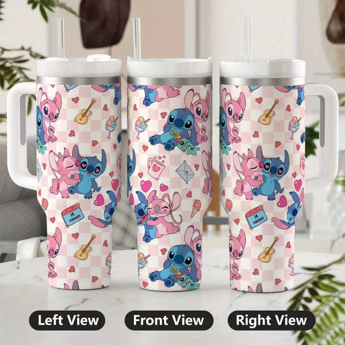 Wholesale 40oz tumbler ice bullies cup Portable insulated mug with handle