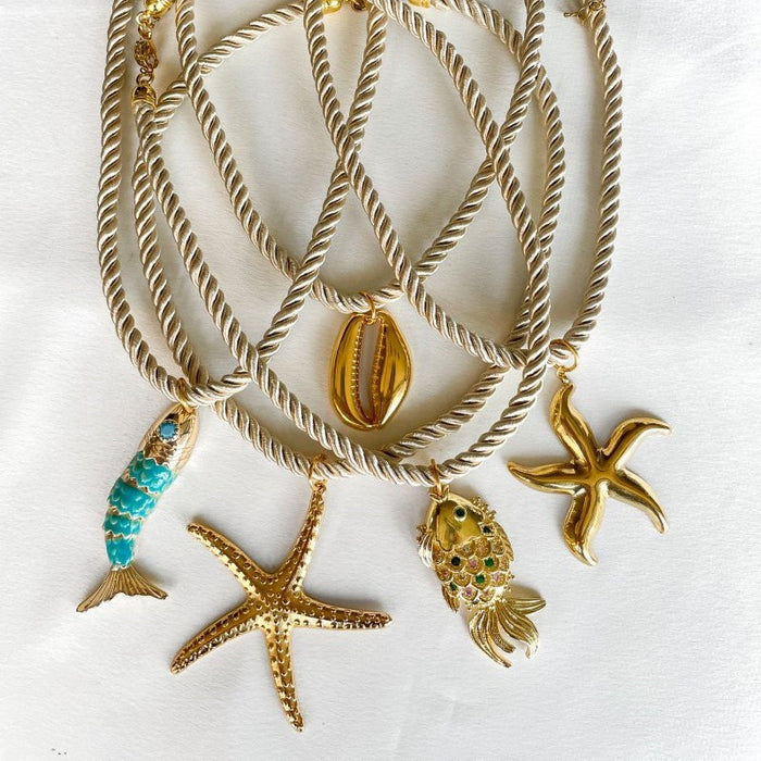 Wholesale Stainless steel fashionable and simple electroplated color preserving women's pendant necklace