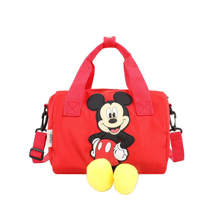 Wholesale Children's bag, one shoulder casual large capacity bag, cartoon waterproof bucket small bag, crossbody bag