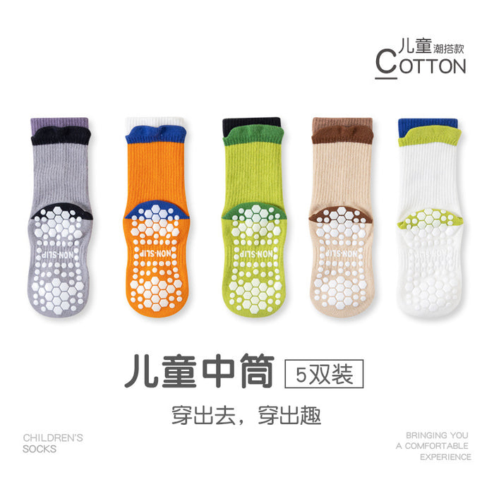 Wholesale Boys Sports Cotton Socks JDC-SK-SL017