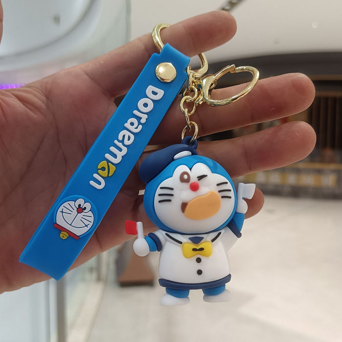 Wholesale Cartoon Silicone Doll Keychain JDC-KC-KuangK038