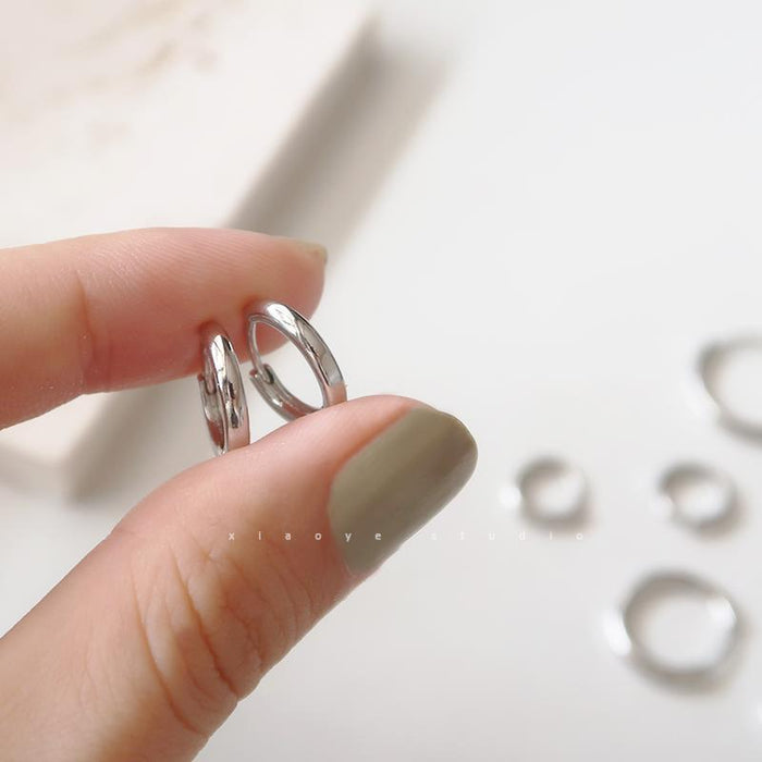 Wholesale Sterling silver earrings for women plain hoop earrings earrings earrings ear bone stud earrings