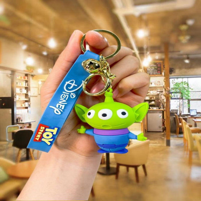 Wholesale Silicone Cartoon Doll Keychain JDC-KC-MingT226