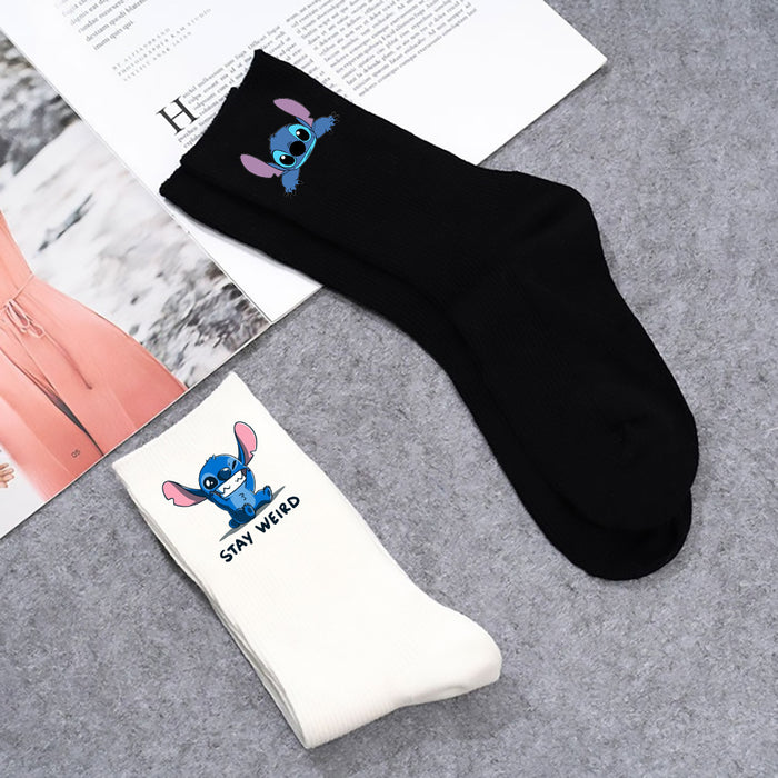 Wholesale Autumn and Winter Cartoon Long Cotton Socks JDC-SK-WuDuomei004