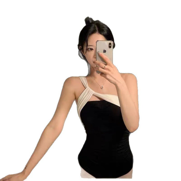 Wholesale Women's high-end one-piece swimsuit, new bikini sexy backless hotel resort hot spring swimsuit