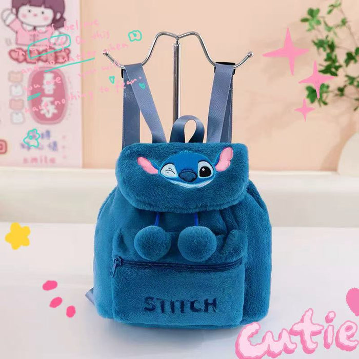 Wholesale Cute plush cartoon backpack for girls