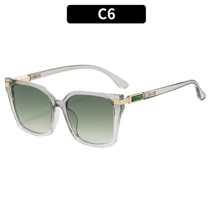 Wholesale Retro Square Frame Sunglasses UV400 Sun Protection for Women Men Trendy Chic Fashion Accessory