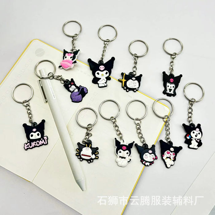 Wholesale 10pcs Cute cartoon keychain
