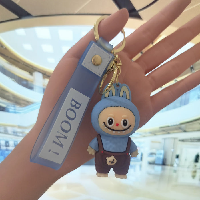 Wholesale Cartoon keychain pendant, couple's bag decoration, exquisite car keychain, cute small gift wholesale