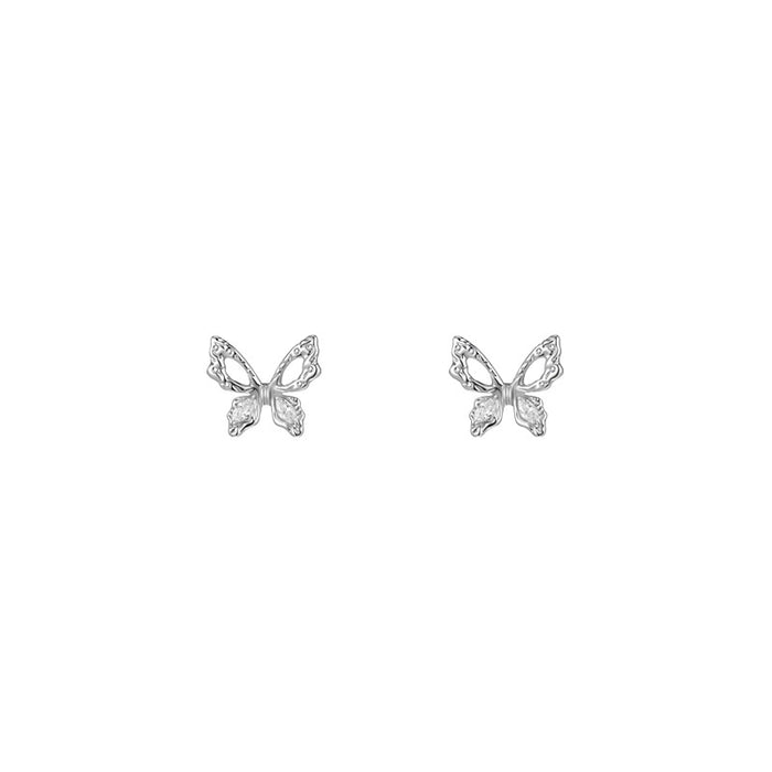 Wholesale Butterfly Alloy Earrings JDC-ES-PangD005
