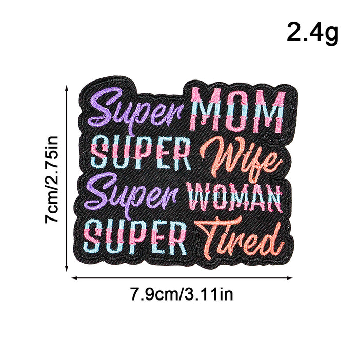 Wholesale Embroidery Sticker No Sewing DIY Patches