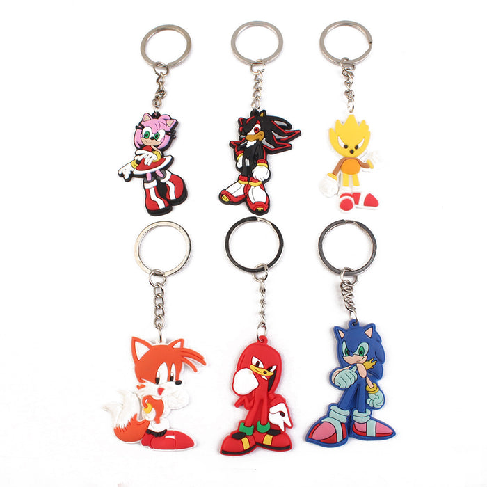 Wholesale 10pcs Creative Cartoon PVC Keychains JDC-KC-MiLai008