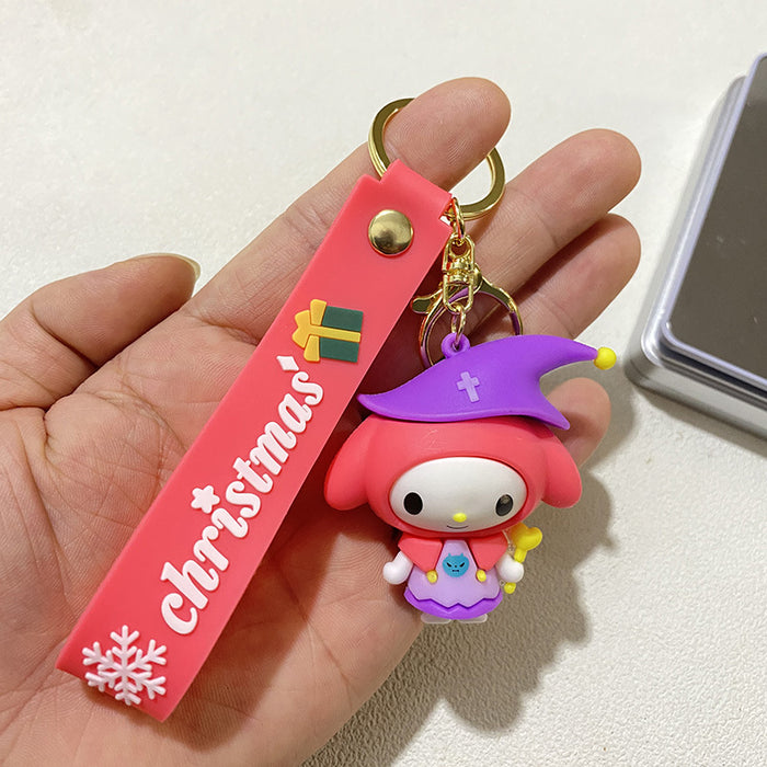 Wholesale Cartoon Cute  Christmas Keychain