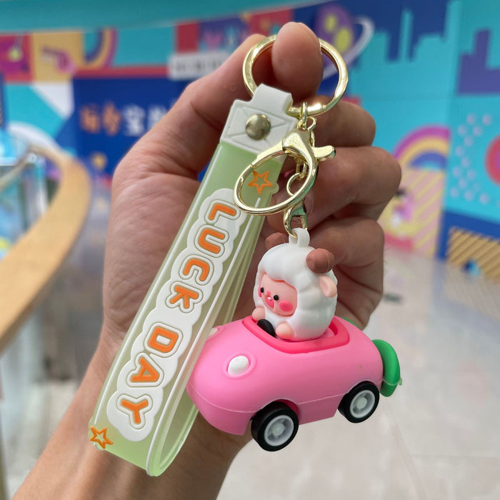 Wholesale Keychain Cartoon Car Bag Pendant Children's Toys Exquisite Small Gifts Wholesale