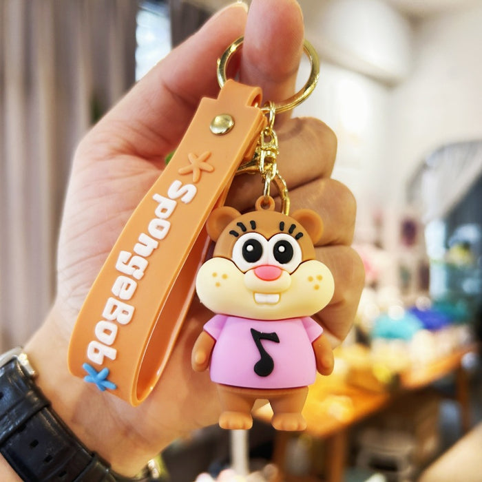 Wholesale PVC Cartoon Doll Keychain JDC-KC-WuYi274