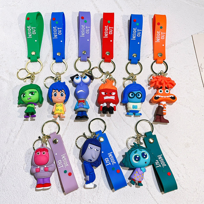 Wholesale Cartoon Silicone Doll Keychain JDC-KC-QiChao028